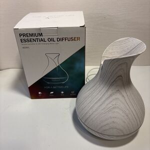 Asakuki Premium Essential Oil Diffuser : Aroma Humidifier & LED Changing Mood Li